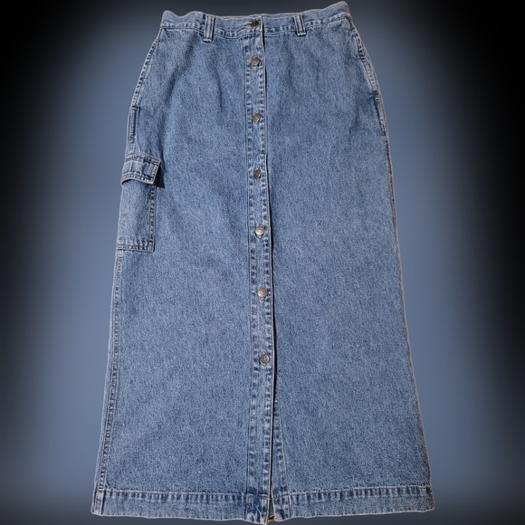 Classic Blue Denim Skirt - Picture 9 of 9